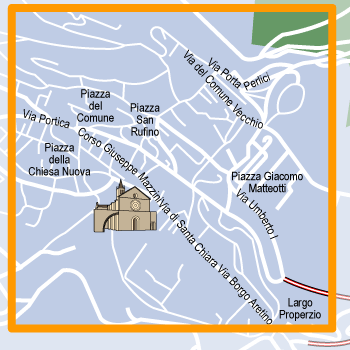 hotel Assisi: Basilica di Santa Chiara