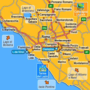 hotel Civitavecchia: Dintorni di Roma