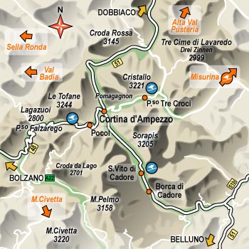 hotel Cortina d'Ampezzo: Cortina d'Ampezzo