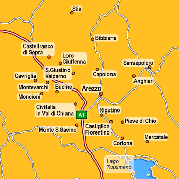 hotel Cortona: Dintorni di Arezzo