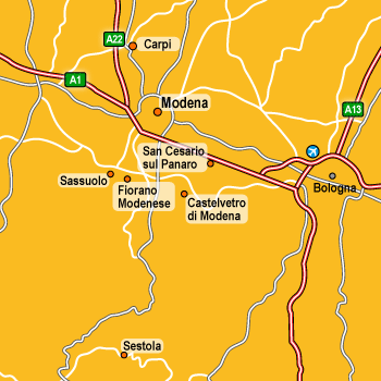 hotel Fiorano Modenese: Dintorni di Modena