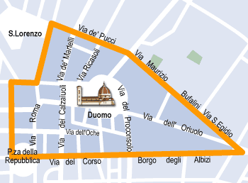 hotel Firenze: Duomo