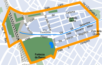 hotel Firenze: Fortezza da Basso