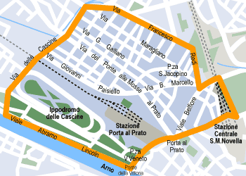 hotel Firenze: Porta al Prato