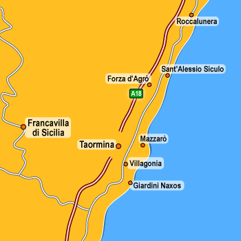 hotel Forza d'Agrò: Dintorni di Taormina