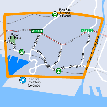 hotel Genova: Aeroporto Sestri Ponente