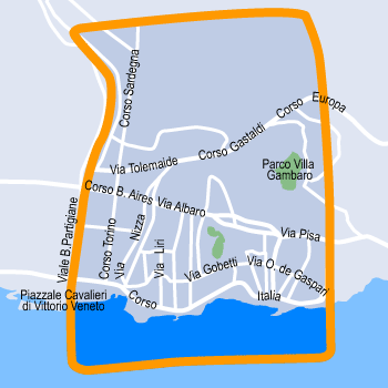 hotel Genova: Foce   Albaro