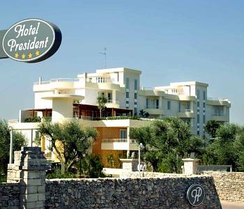 Hotel 4 stelle in Giovinazzo Costa Barese e Valle d'Itria - Hotel President Giovinazzo