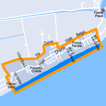 hotel Jesolo: Piazza Torino Pineta