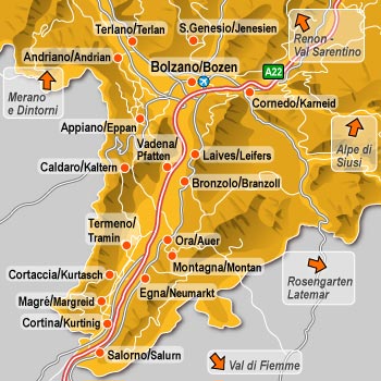 hotel Laives: Bolzano e Strada del vino