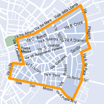 hotel Lecce: Quartiere Mazzini   Lecce Est