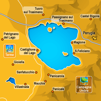 hotel Magione: Lago Trasimeno