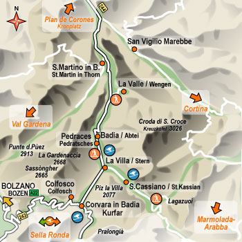 hotel Marebbe: Val Badia