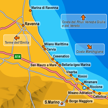 hotel Misano Adriatico: Costiera Romagnola