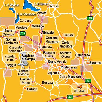 hotel Nerviano: Aeroporto di Milano Malpensa