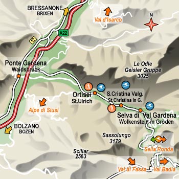 hotel Ortisei: Val Gardena