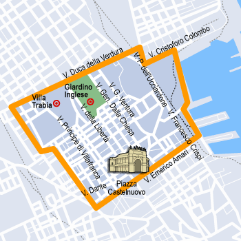 hotel Palermo: Via Libertà Politeama