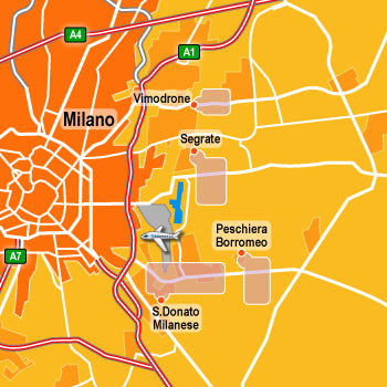 hotel Peschiera Borromeo: Aeroporto di Milano Linate