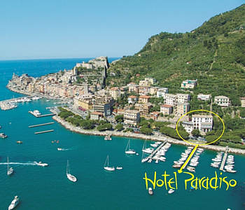 Hotel 3 stelle in Portovenere Cinque Terre - Paradiso