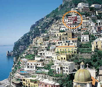 Hotel 3 stelle in Positano Spiaggia Grande - Casa Albertina