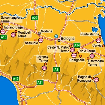 hotel Salsomaggiore Terme: Terme dell'Emilia Romagna