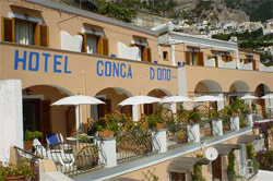 Hotel 3 stelle in Positano Fornillo - hotel conca d'oro