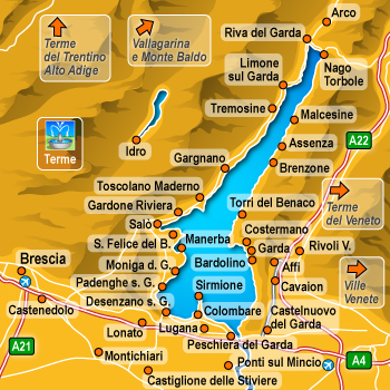 hotel Toscolano Maderno: Lago di Garda