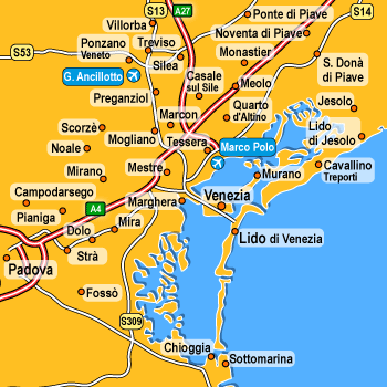 hotel Venezia: Dintorni di Venezia