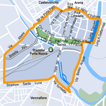 hotel Verona: Cittadella   Porta Nuova
